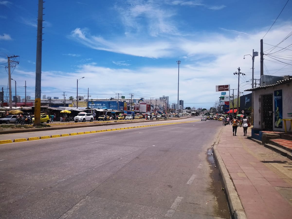 Sicarios hirieron a un hombre cerca del Mercado de Bazurto