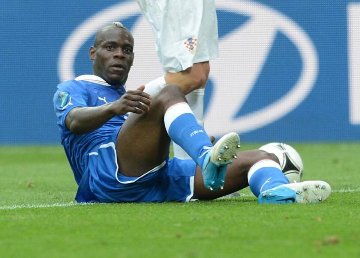 Mario Balotelli, jugador del Milán, fue valorado entre 45,5 y 52,9 millones de euros. Ocupó el séptimo lugar.