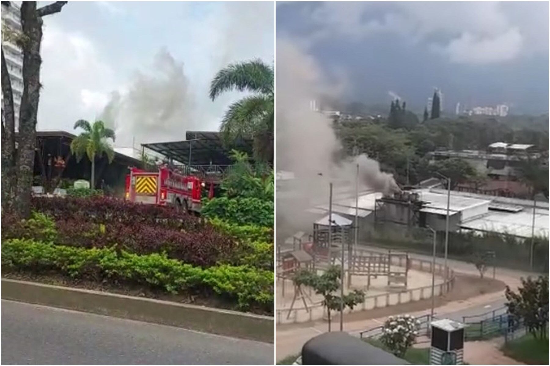 Incendio en Don Pedro