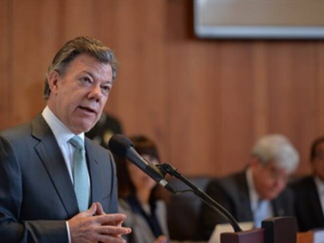 Presidente Juan Manuel Santos. Foto: Presidencia.