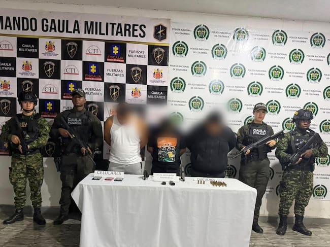 Capturados disidentes FARC que extorsionaban para dejar vivir a habitantes en sus propias viviendas