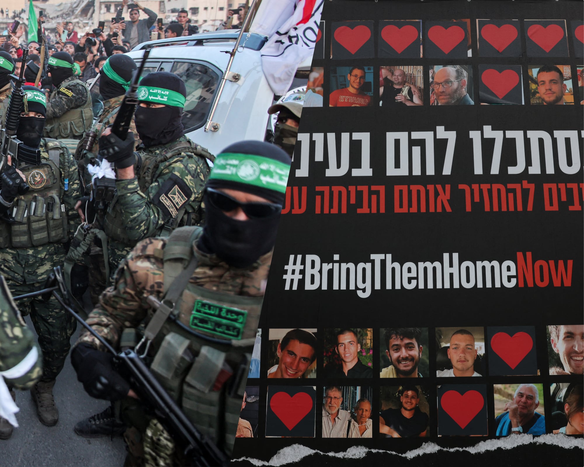 El grupo terrorista asegura que la decisión de Benjamín Netanyahu demuestra que al gobierno de Israel “no le importa el destino” de los secuestrados.
(Foto: Caracol Radio / Getty )