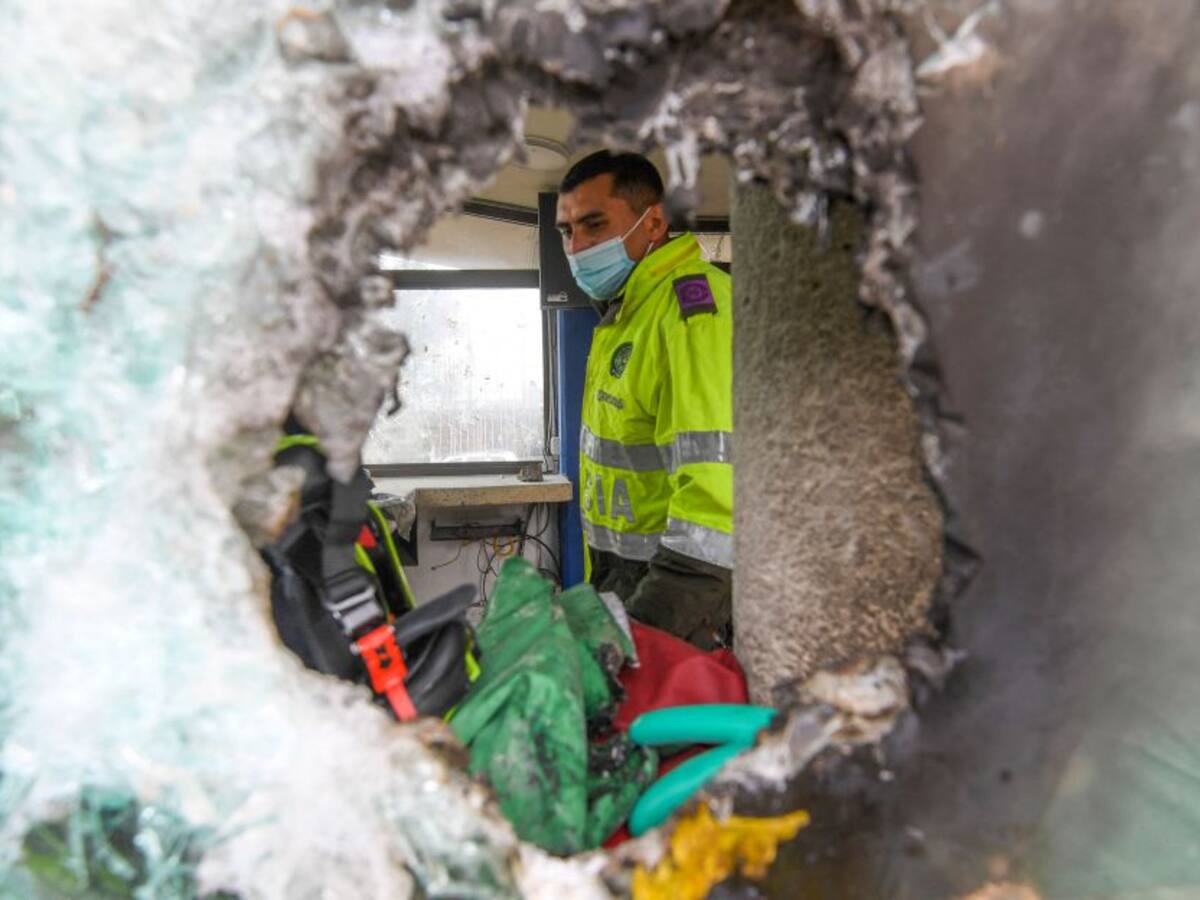 Protestas en Usme dejan 20 capturados y 4 buses vandalizados