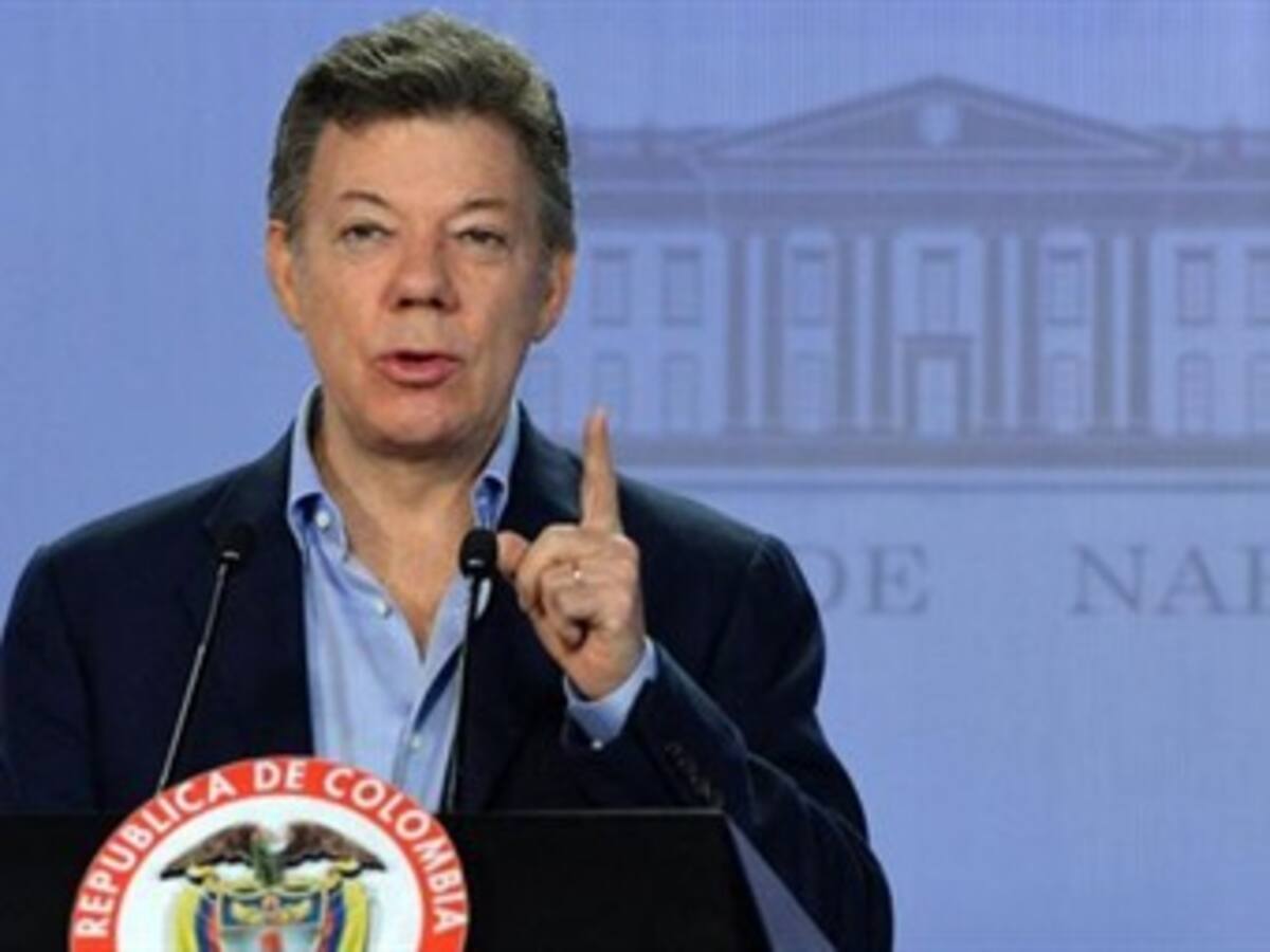 Sin narcotráfico las Farc y el Eln no estarían donde están: Santos