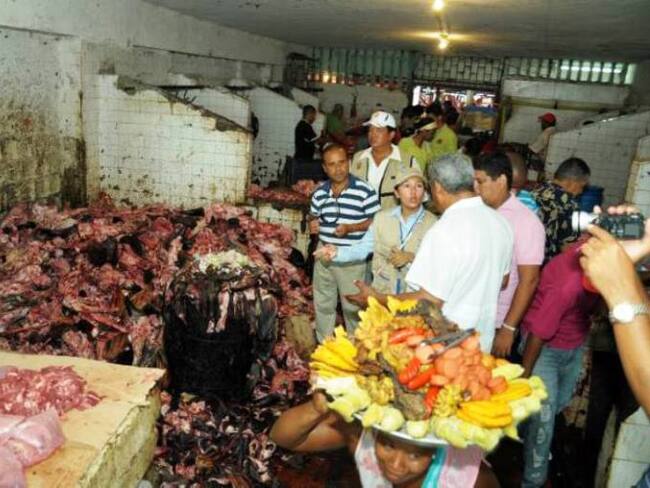 Alcaldía de Cartagena busca recuperar medio ambiente en el mercado de Bazurto