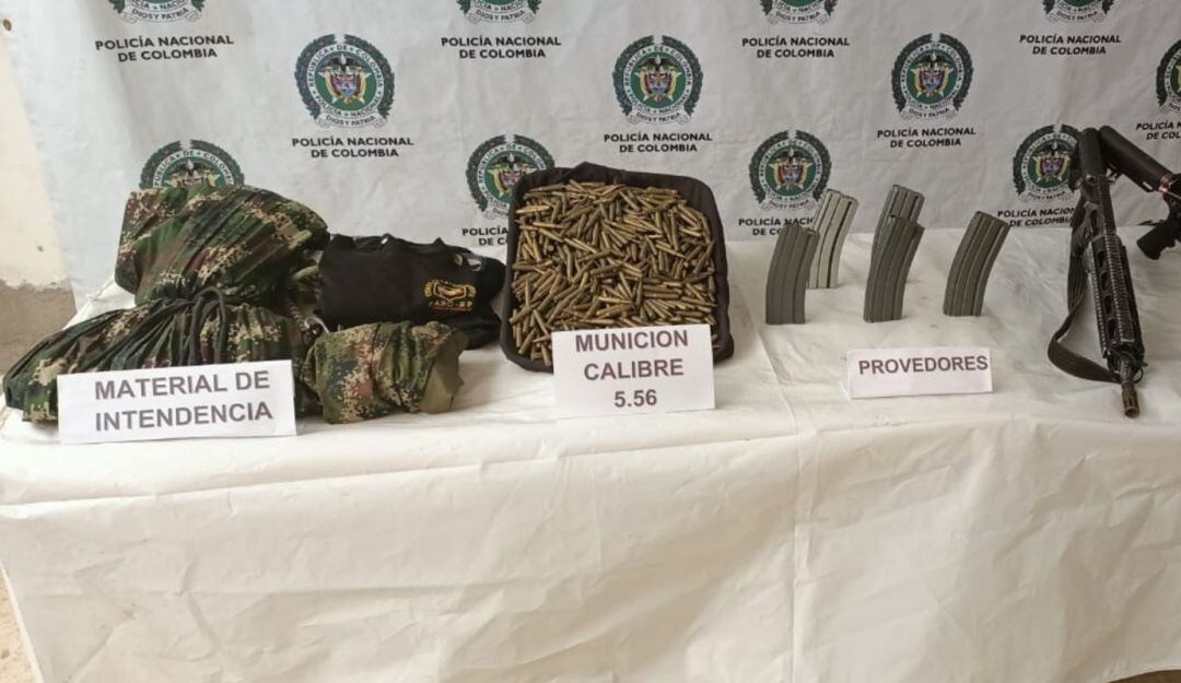 Tres capturados y una menor recuperada tras combates en Nariño