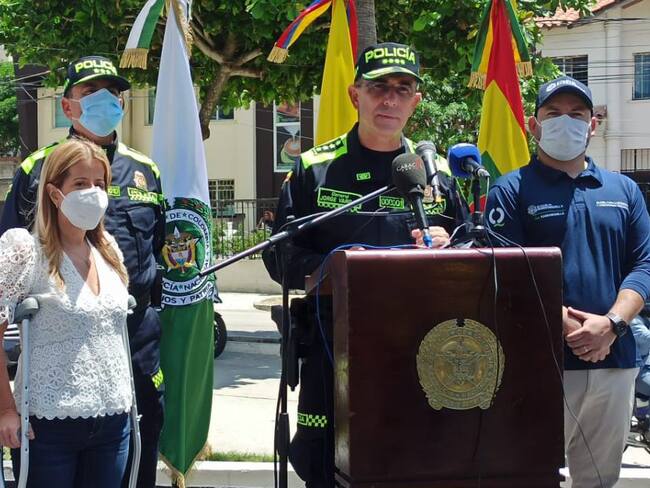 General Jorge Luis Vargas en Barranquilla