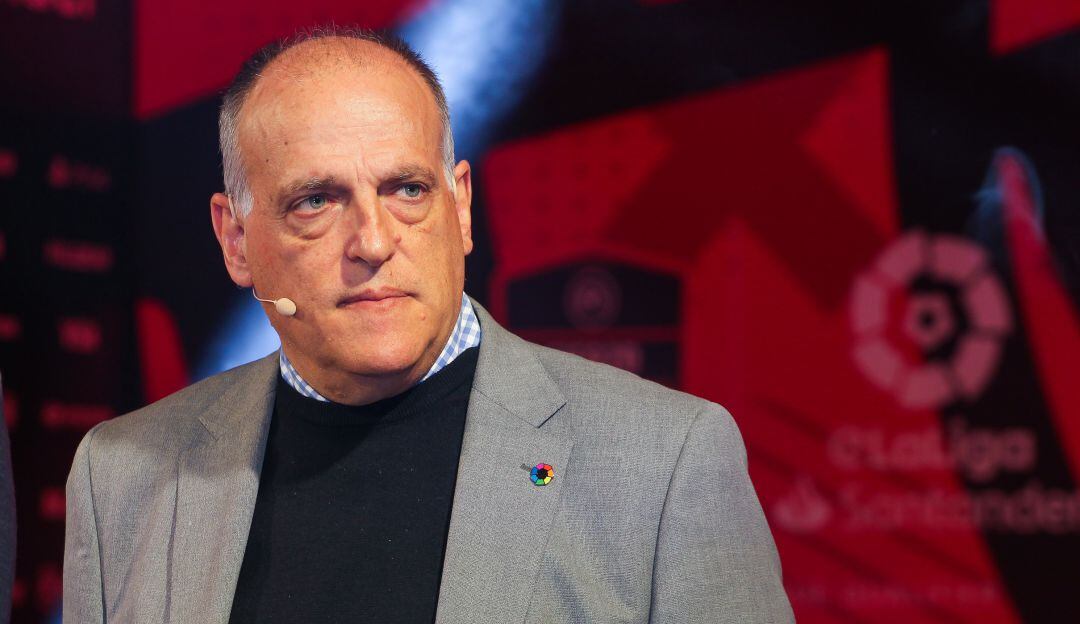 Javier Tebas, presidente de La Liga de España.