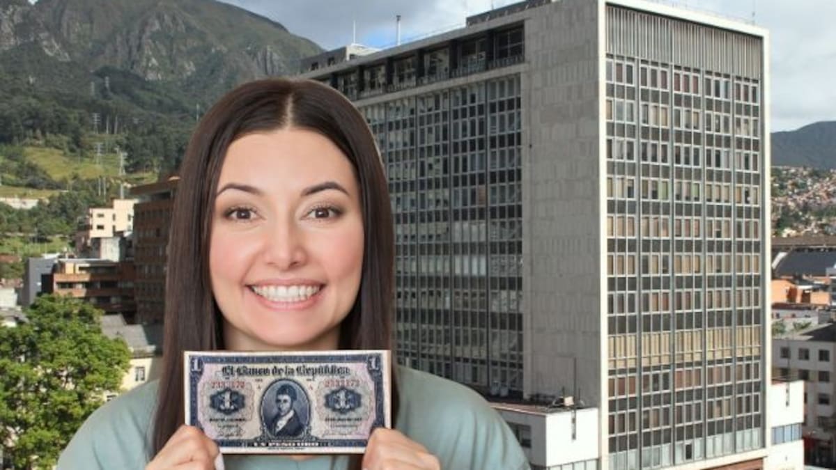 De qué valor fue el primer billete de Colombia que emitió el Banco de la República: Salió en 1923