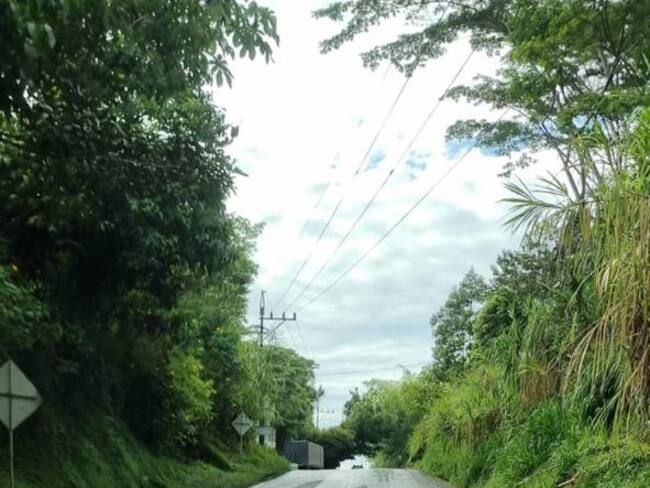 Corredor en mal estado. Cortesía.