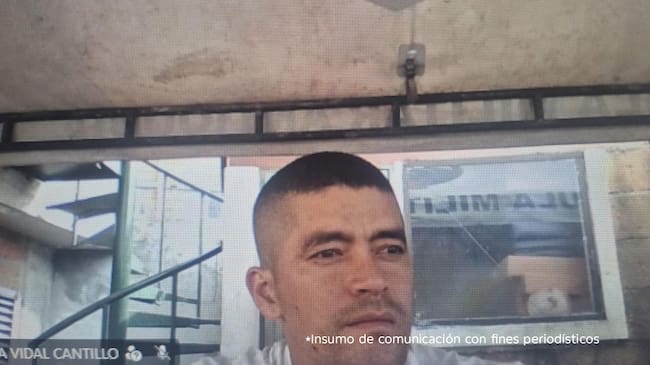 Alias El Flaco, cabecilla y enlace con las disidencias de Iván Mordisco en Antioquia. Foto: Fiscalía.