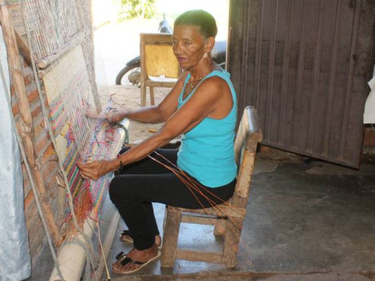 María Concepción Flórez quiere recorrer el mundo con las esteras de Chimichagua