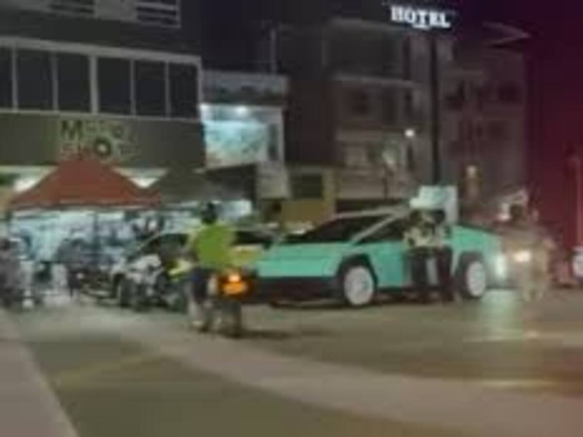 Fue inmovilizada la Cybertruck que circula en Antioquia