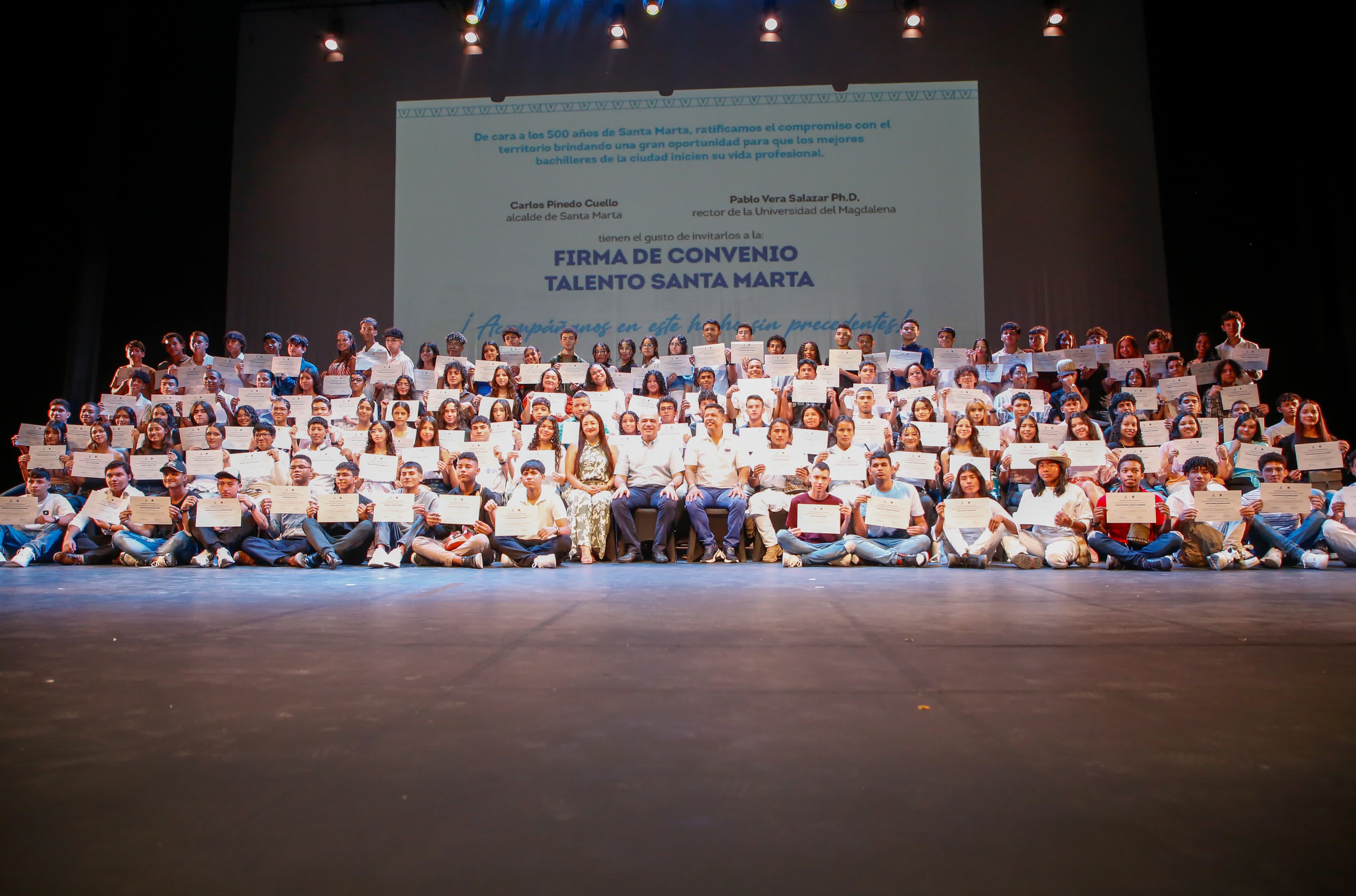 Firma de un acuerdo específico de cooperación entre la Alcaldía de Santa Marta y la Universidad del Magdalena