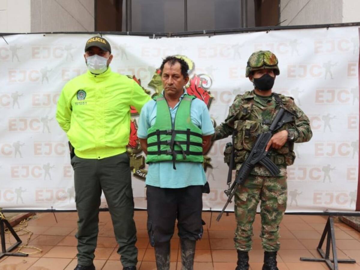 Capturan a alias “Paisa Mango”, presunto cabecilla del Gao-r en Guaviare