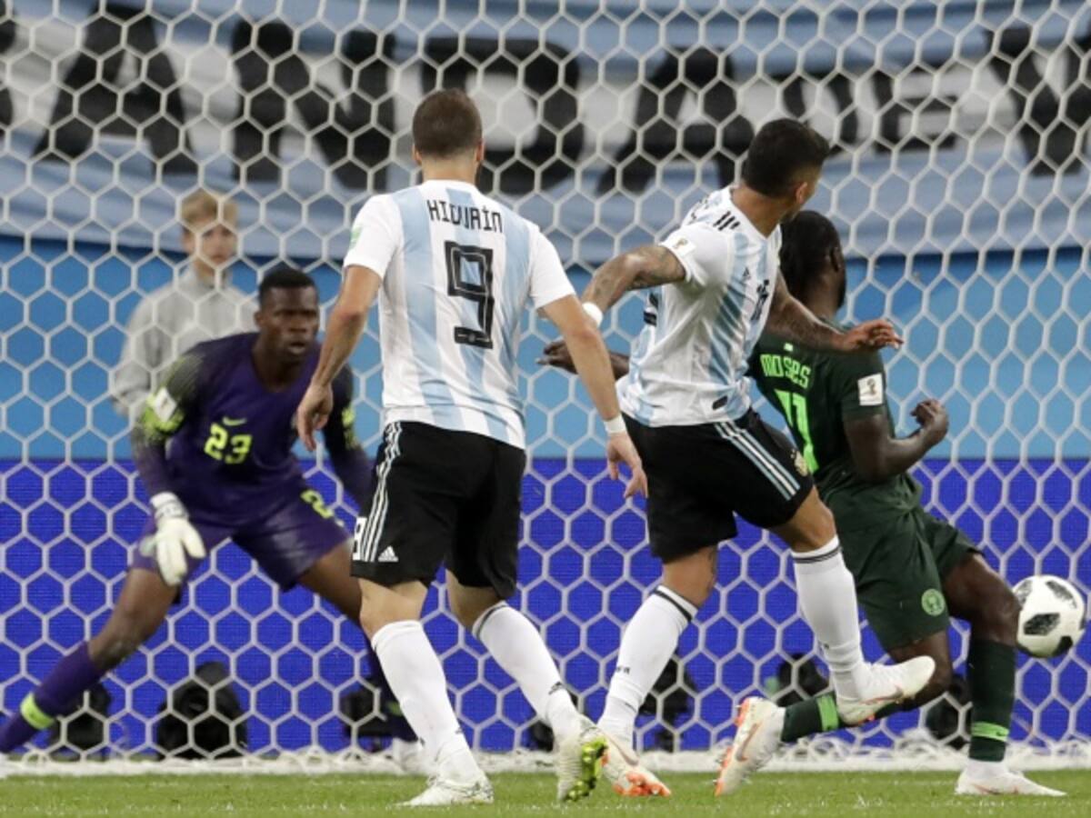 Así celebró Argentina su triunfo ante Nigeria