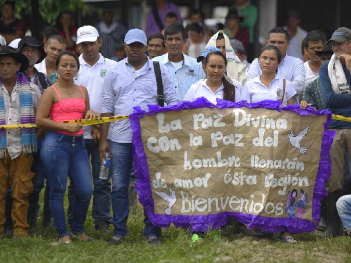 Campesinos esperan la bendición del Papa Francisco para el campo Colombiano