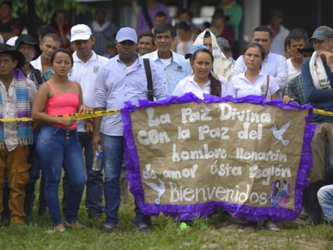 Campesinos esperan la bendición del Papa Francisco para el campo Colombiano