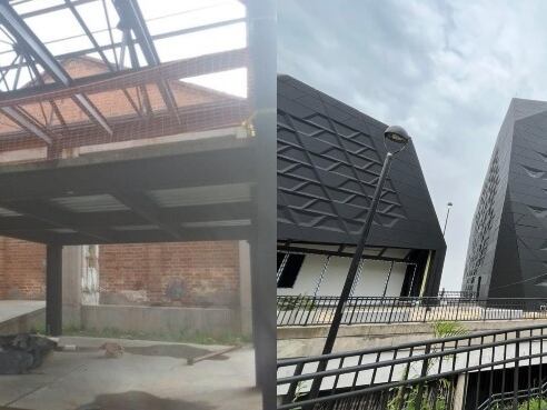 Parque de Artes y Oficios de Bello - Biblioteca España