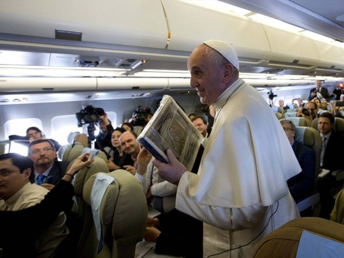 El papa quiere que su viaje ayude a Colombia "a ir adelante"