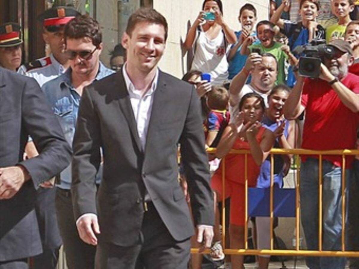 Messi quiere colaborar con la justicia por supuesto fraude fiscal