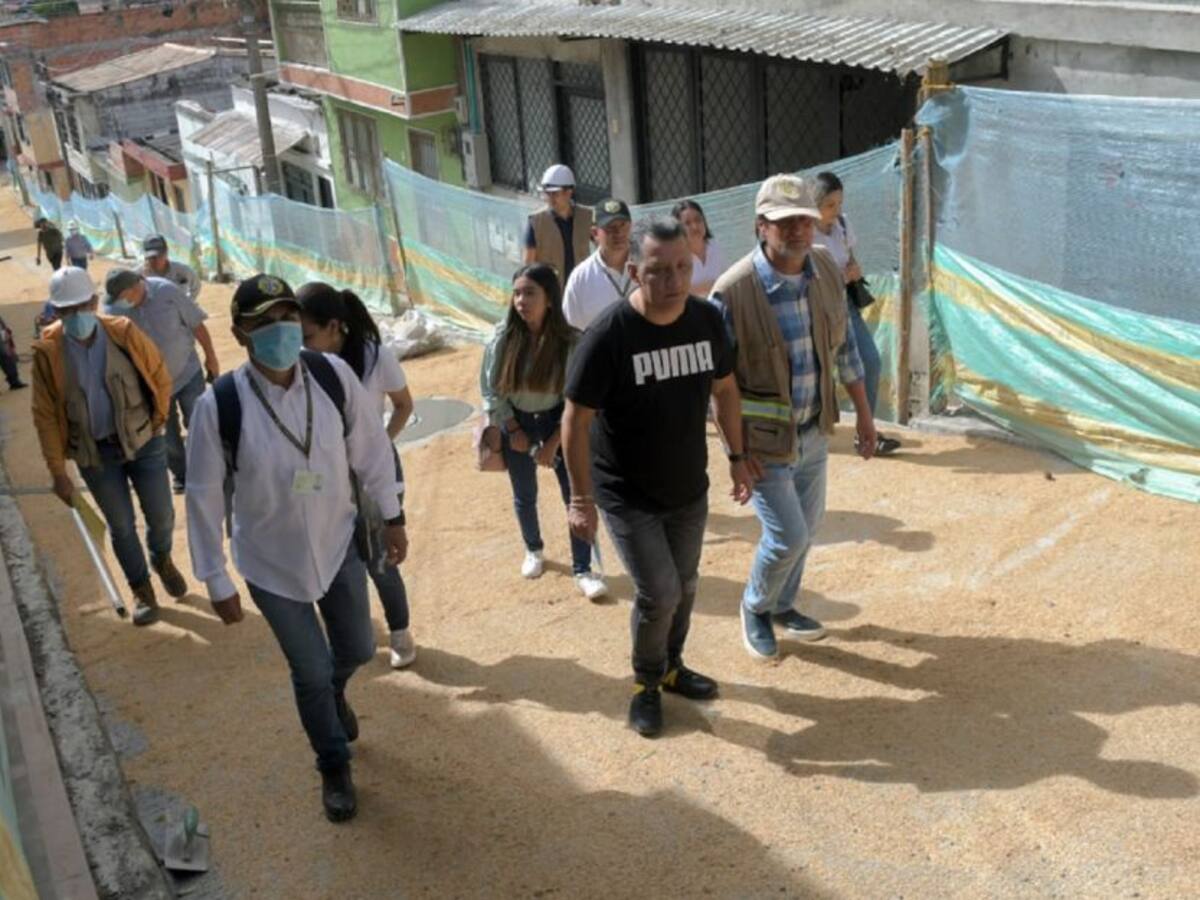Gobernación continúa con recuperación de vías en barrios de Ibagué