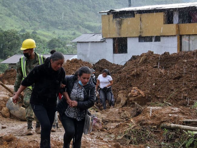 Desastres ocasionados por las lluvias en Nariño.