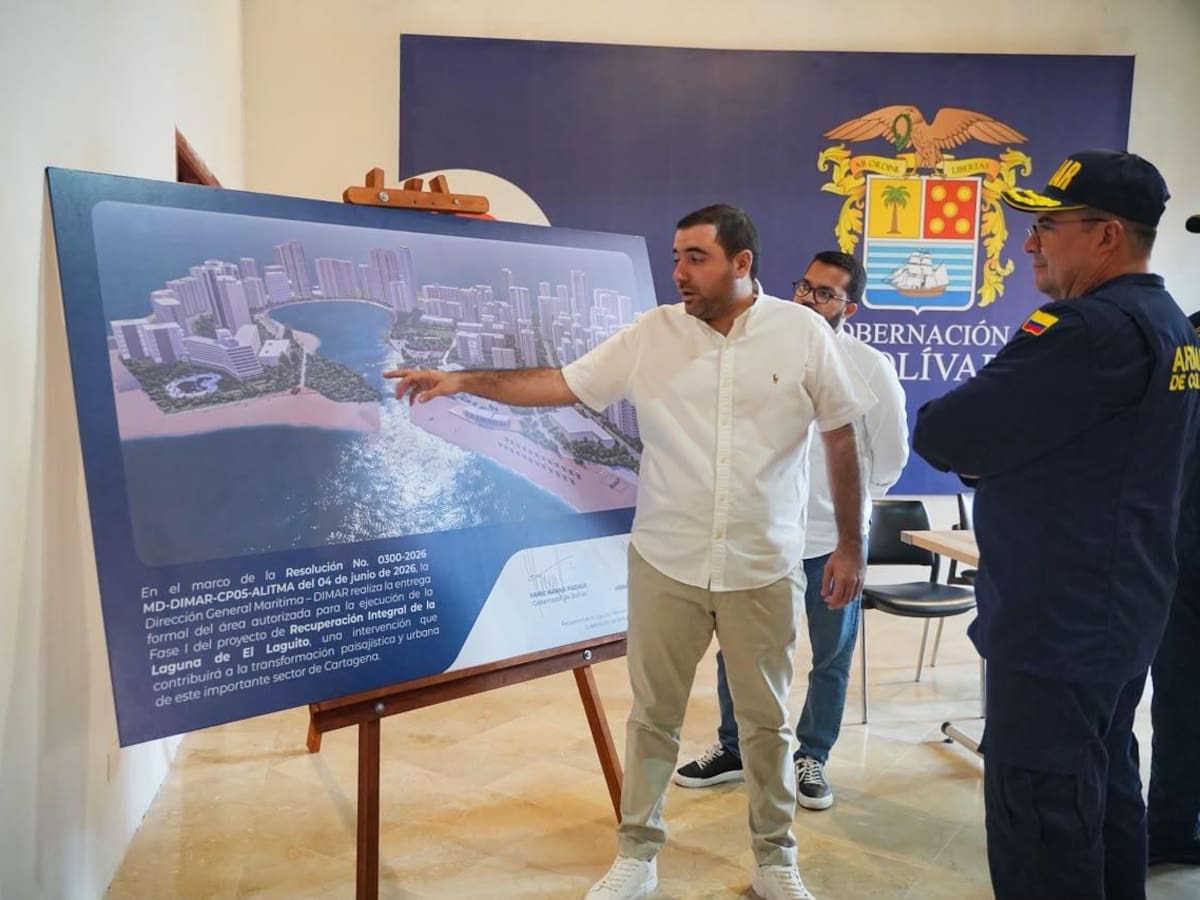 Gobernación de Bolívar ya cuenta con permiso otorgado por DIMAR para recuperación de El Laguito