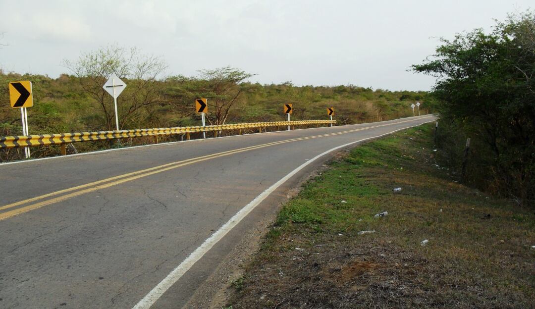 Vía a Puerto Santander