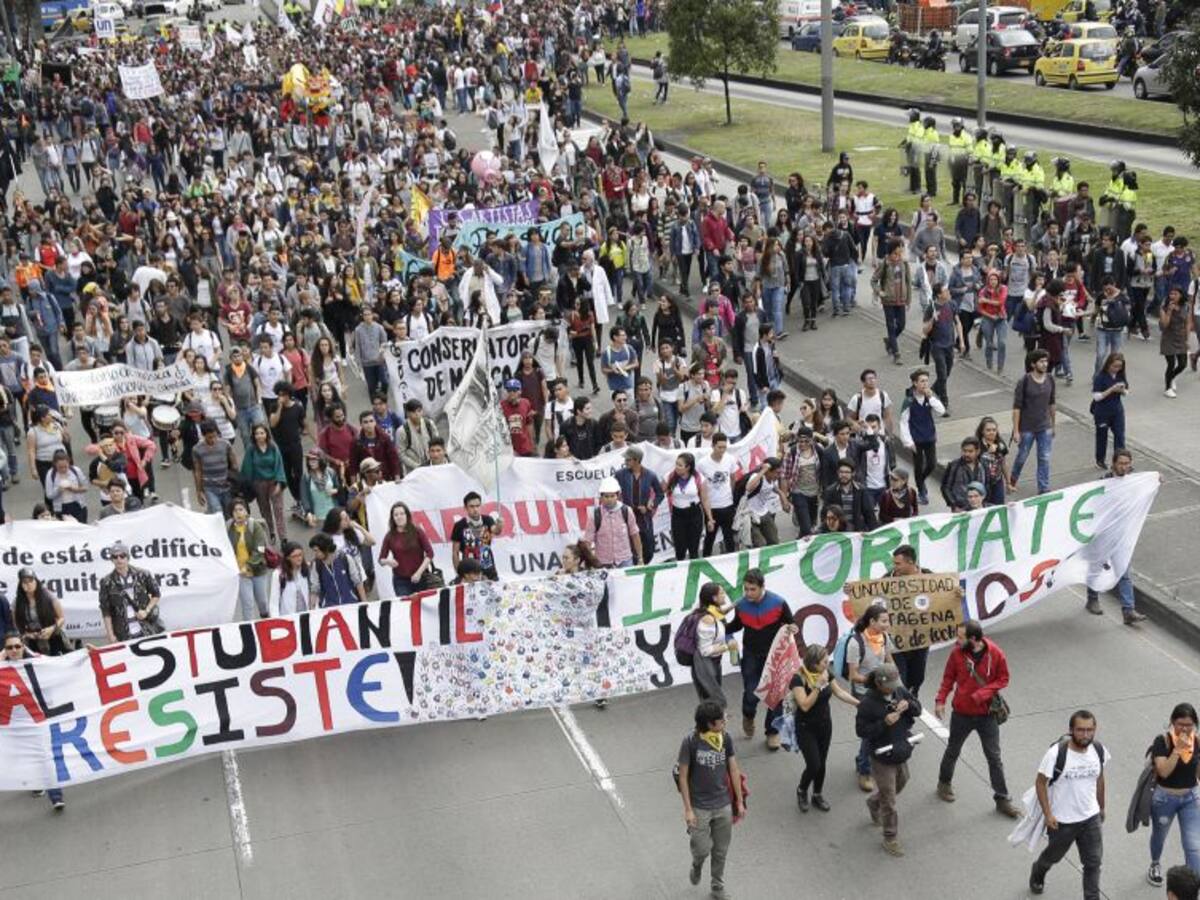 Así serán las marchas de universitarios