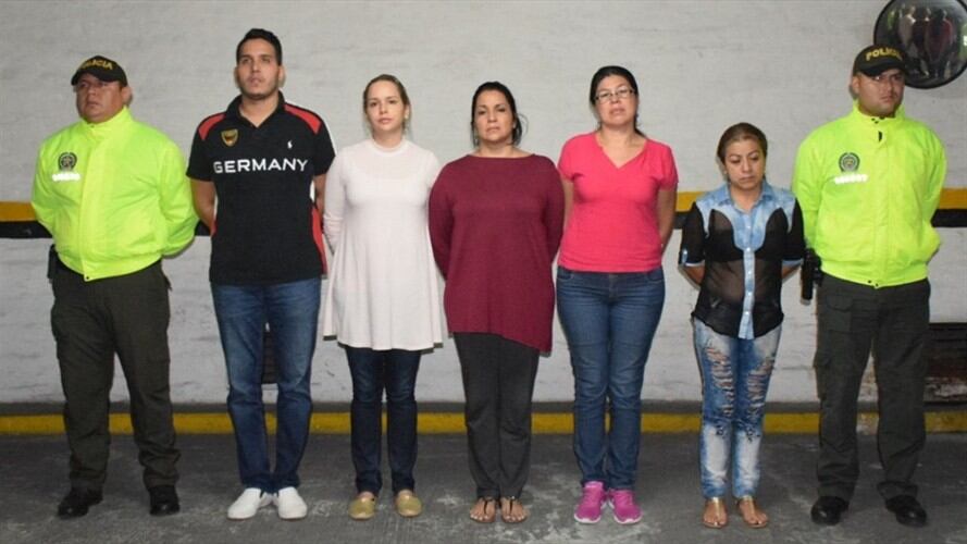 Capturan en Cali a ‘La reina del oro’. Foto: Cortesía: Policía Nacional
