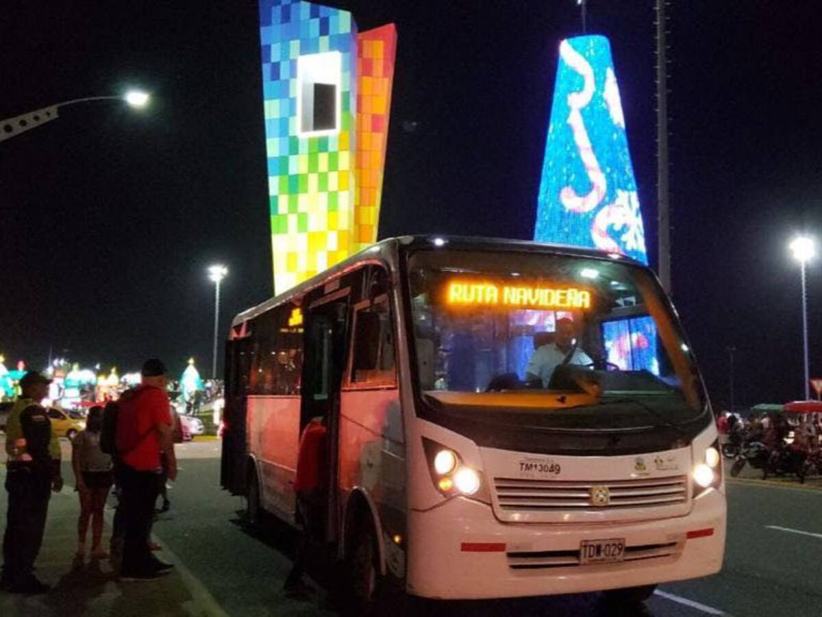 ¿Por dónde pasará la ‘Ruta Navideña’ de Transmetro?: aquí le contamos