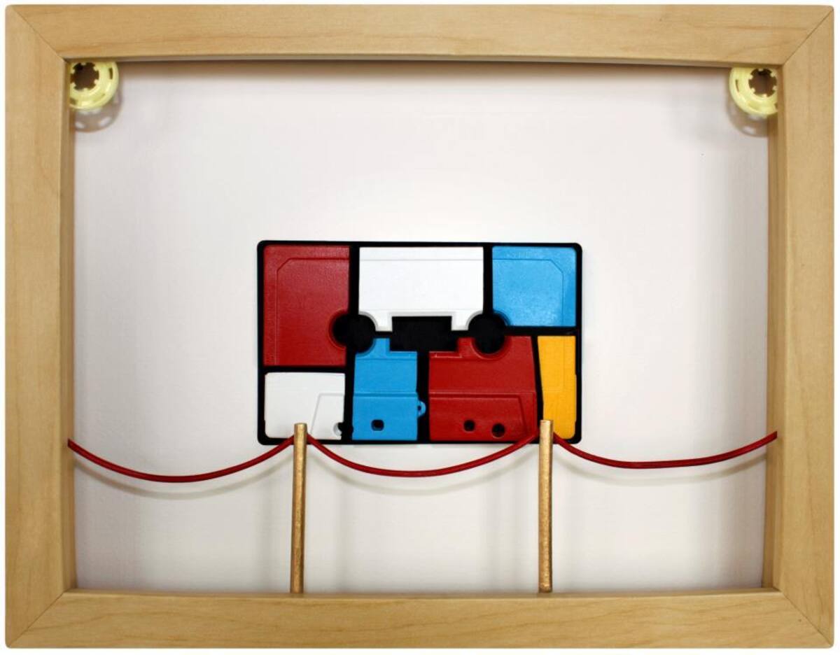 Benoit Jammes hace una propuesta artística con materiales reciclables.