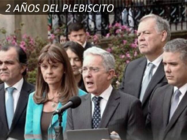 #DosAñosDelNo el Uribismo celebra el triunfo en el plebiscito por la paz