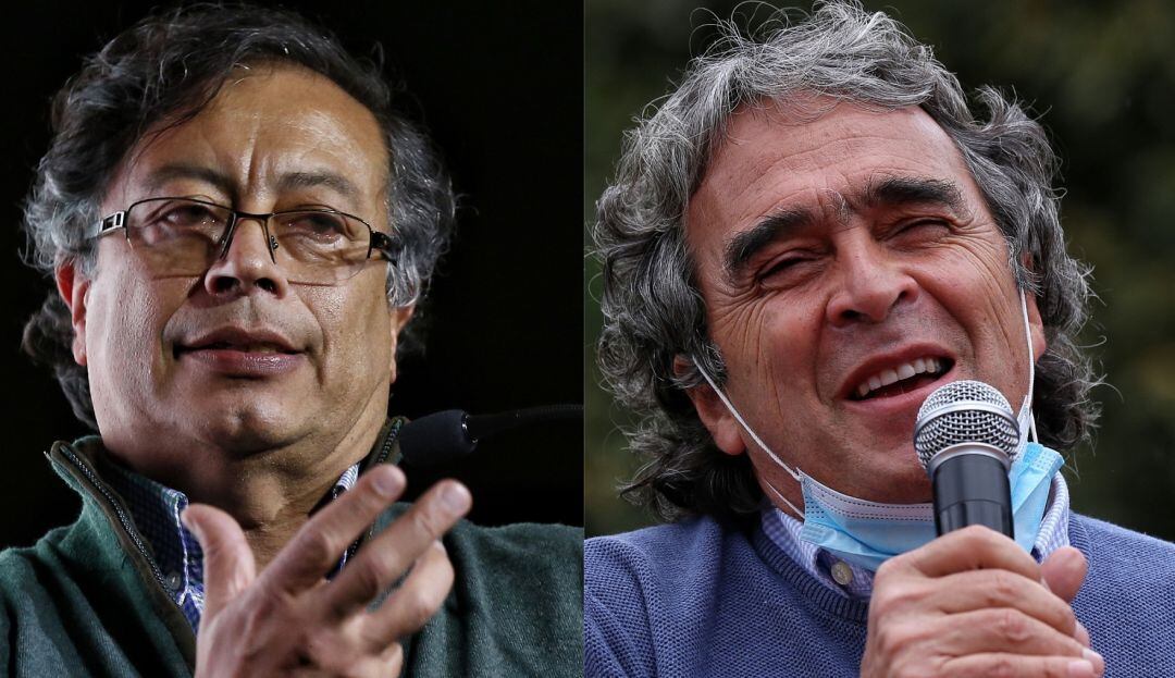 Gustavo Petro y Sergio Fajardo