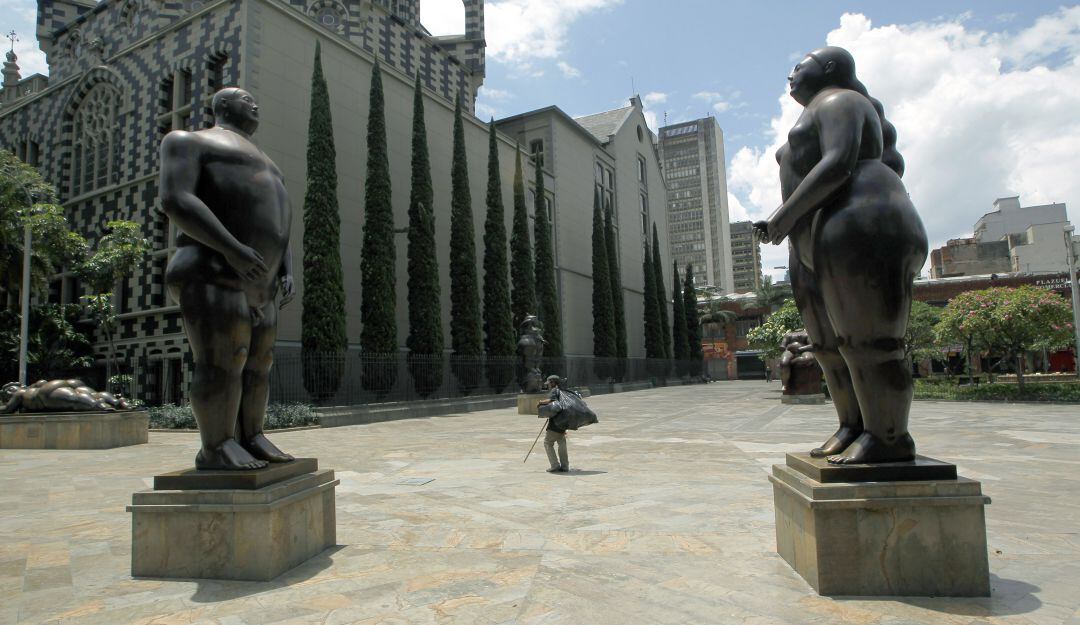 Plaza de Botero en Medellín