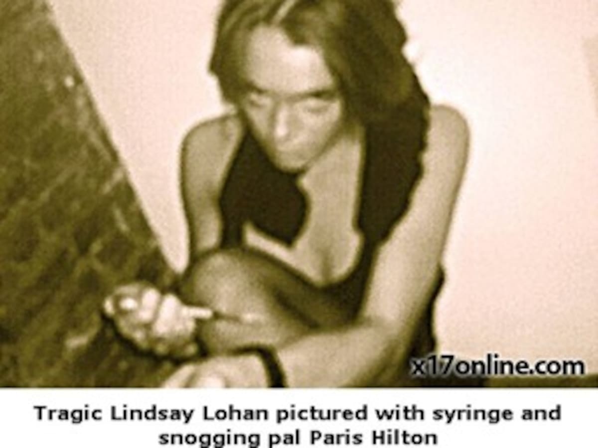 Polémicas fotos de Lindsay Lohan revelarían adicción a las drogas