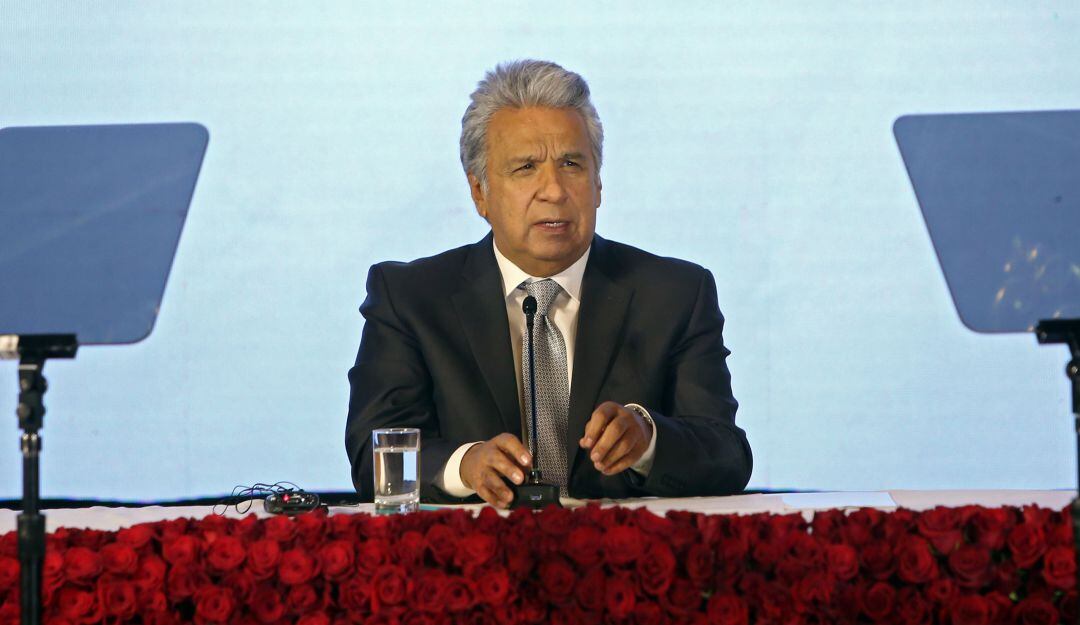 Lenin Moreno, presidente de Ecuador.