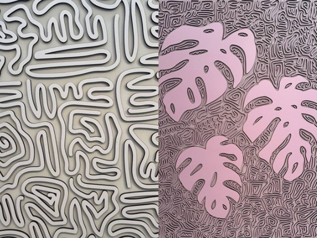 Artista caleña, Andrea Galindo presenta 25 obras hechas con corte láser en Bogotá