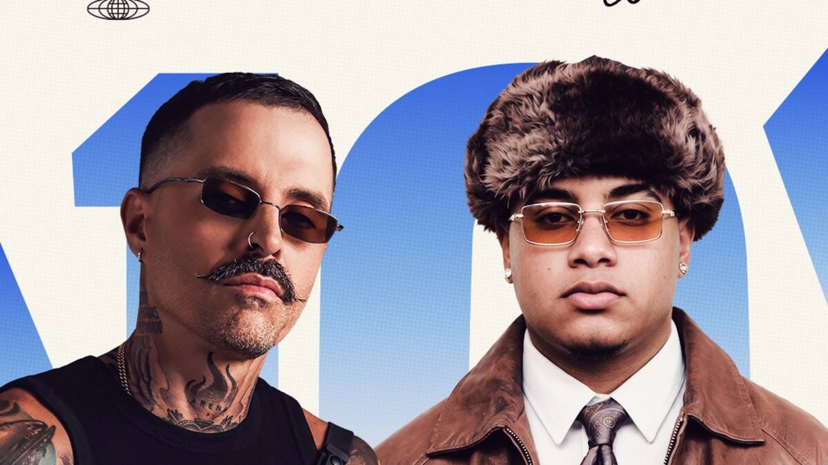 Mike Bahía presentó ‘Competí’ canción mundialista bajo el sello discográfico de Ronaldinho