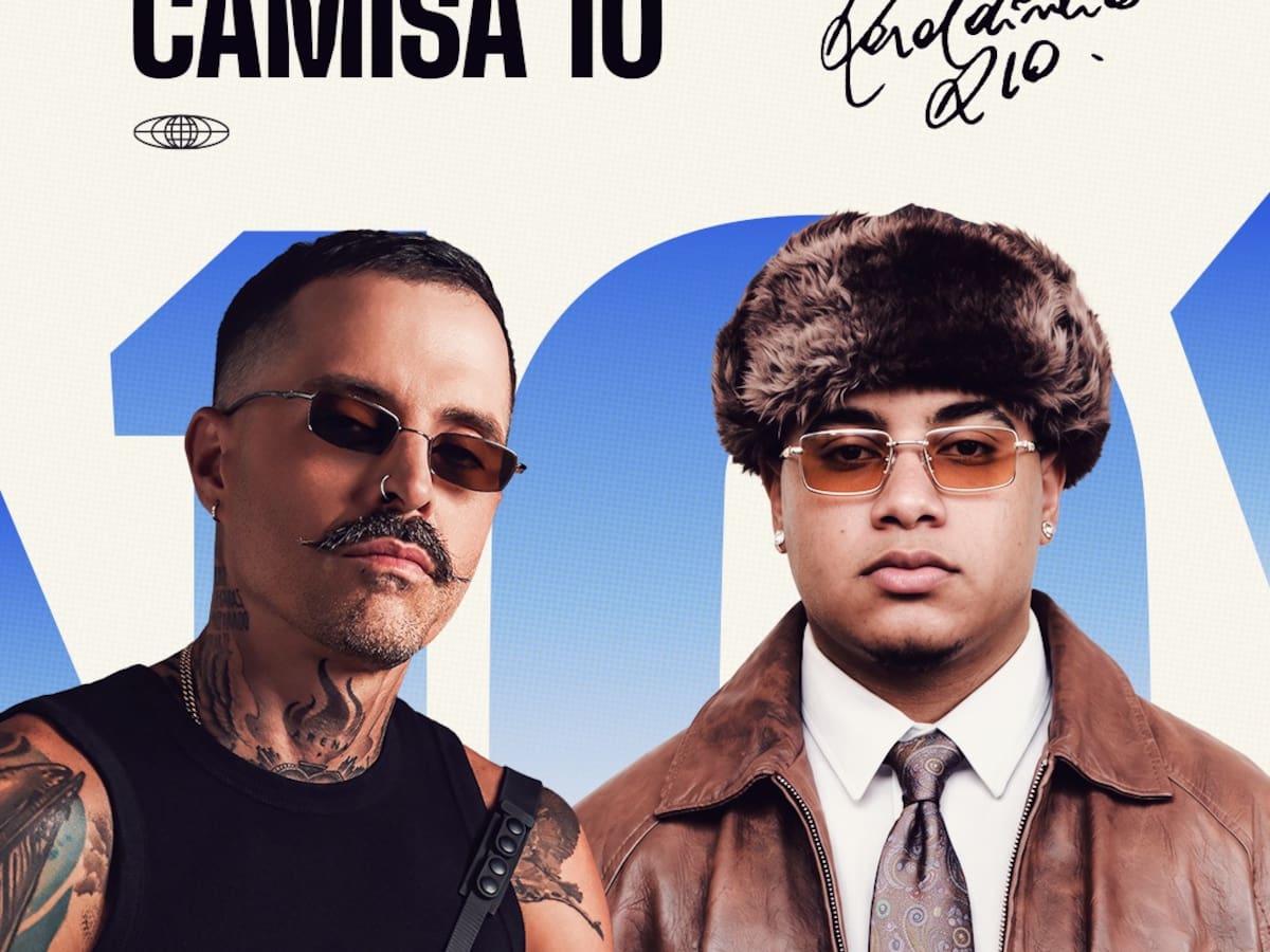 Mike Bahía presentó ‘Competí’ canción mundialista bajo el sello discográfico de Ronaldinho