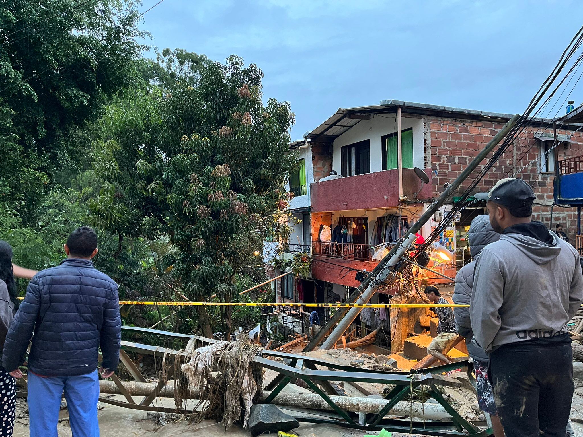 Emergencia en Itagüí- foto cortesía