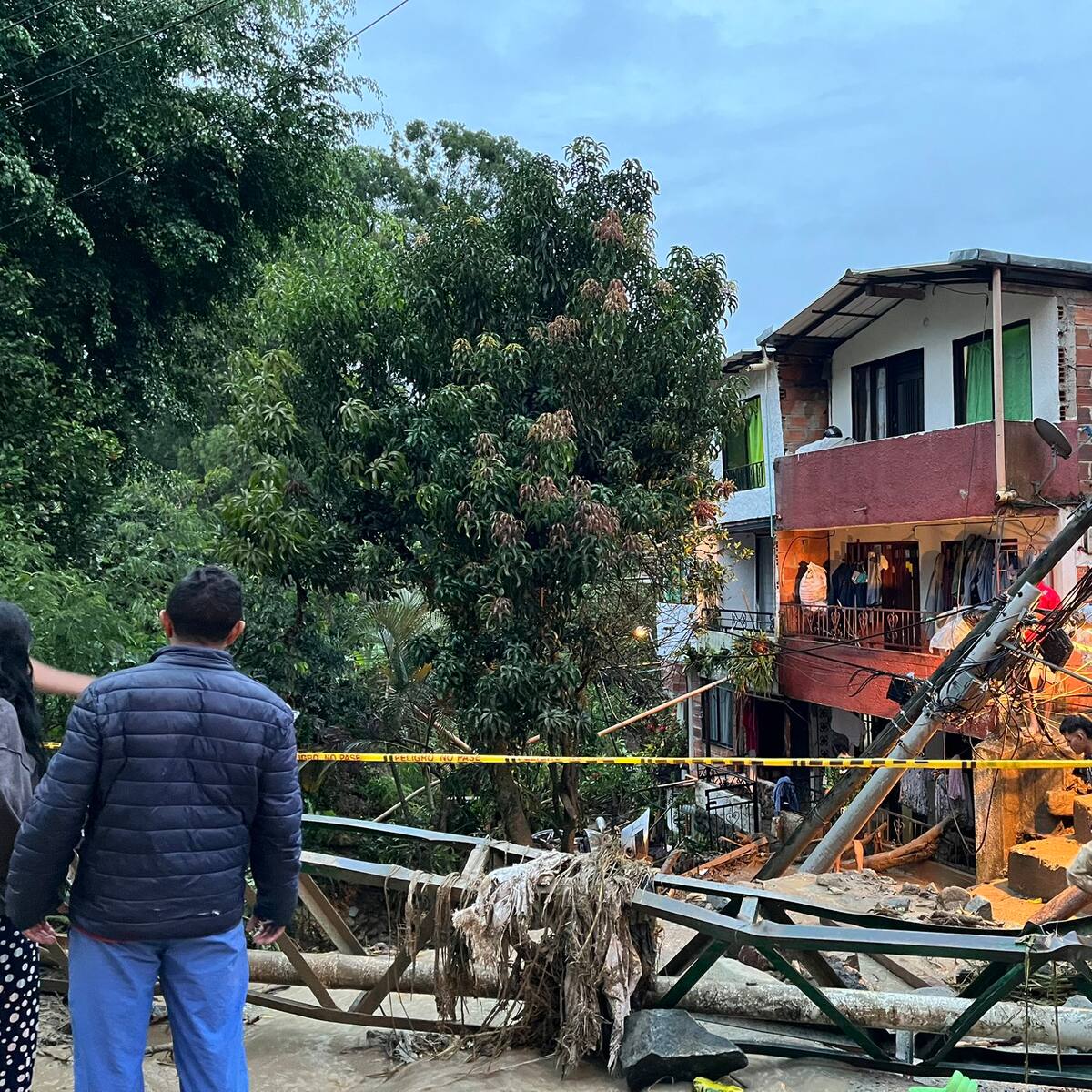 Itagüí declara alerta amarilla en red hospitalaria e identificó 45 puntos afectados por las lluvias