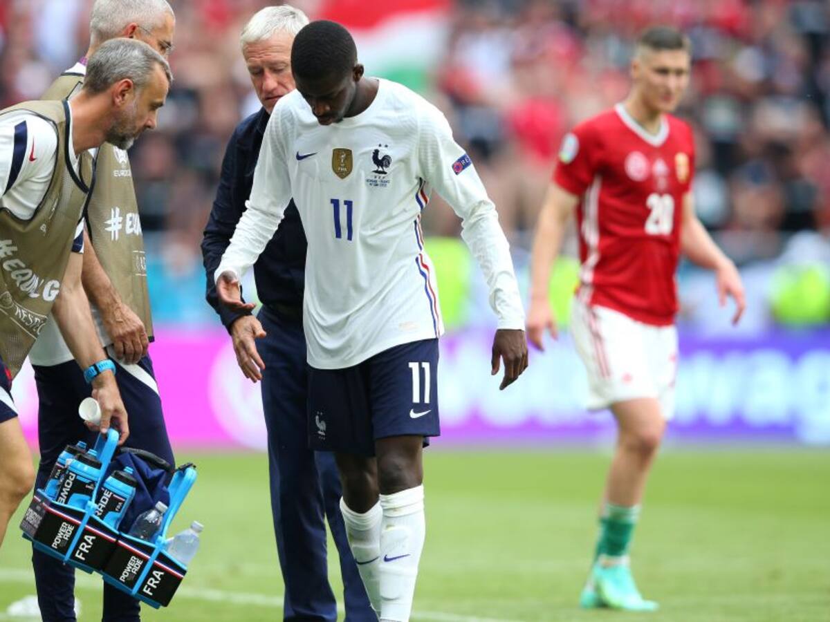 Ousmane Dembelé será operado de la rodilla