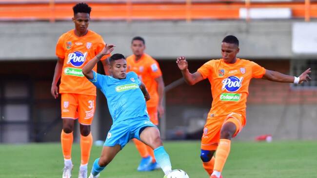 Envigado y Jaguares empataron 1-1 en el estadio Polideportivo Sur.
