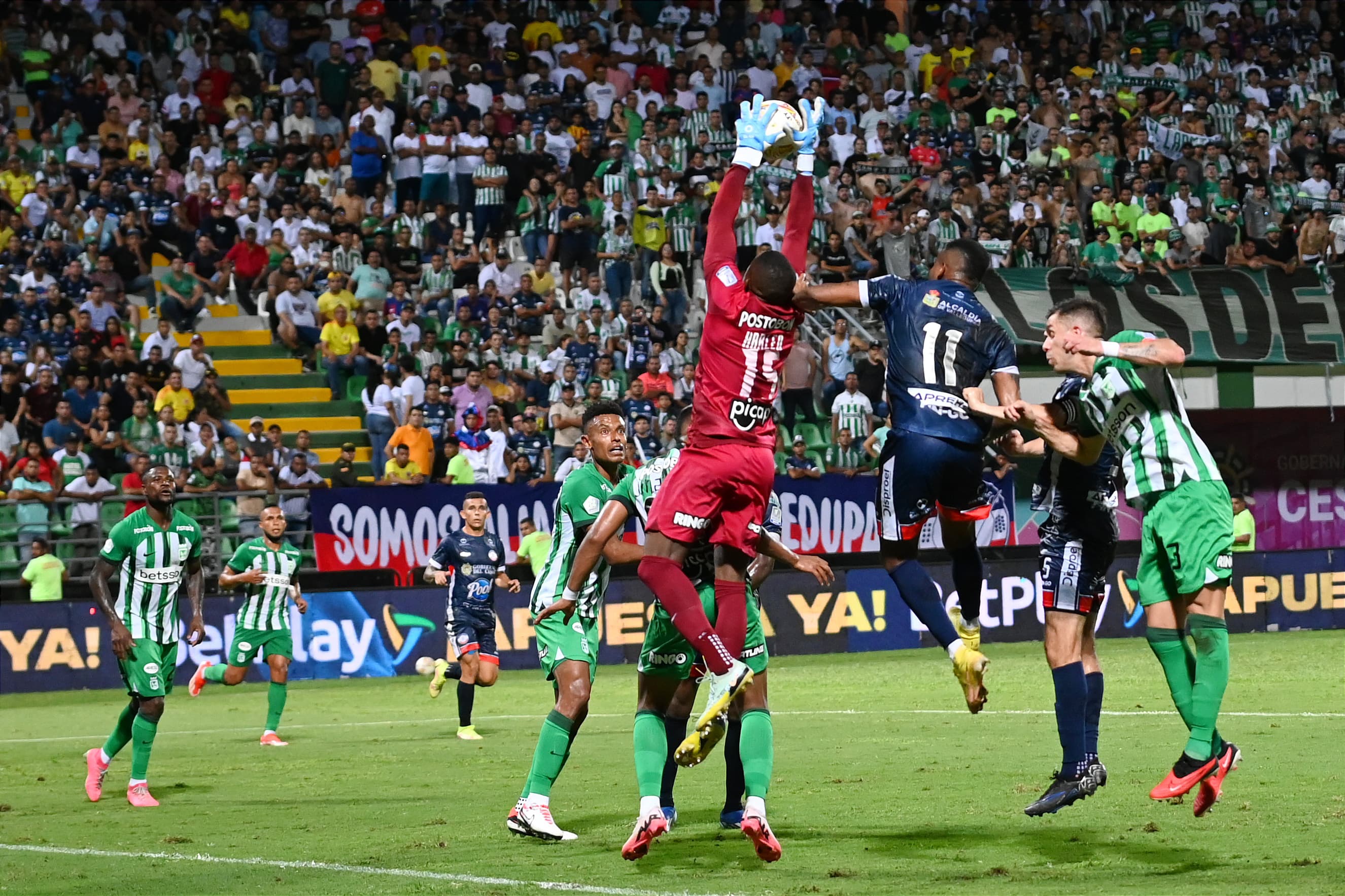 Duelo entre Alianza FC y Atlético Nacional en Valledupar / Colprensa