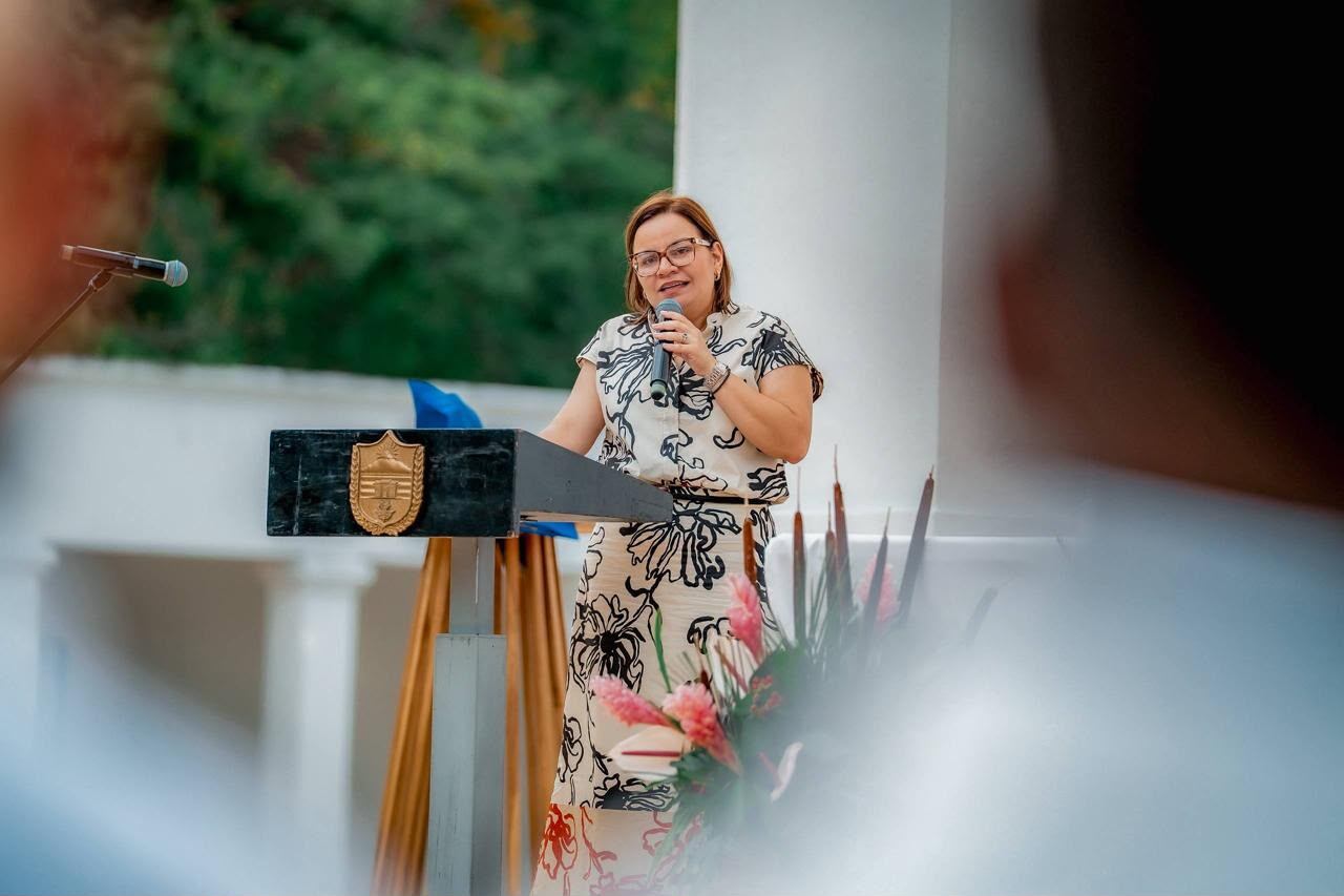 Margarita Guerra estará en la posesión presidencial de Abelardo de la Espriella en Cali. Foto: Gobernación