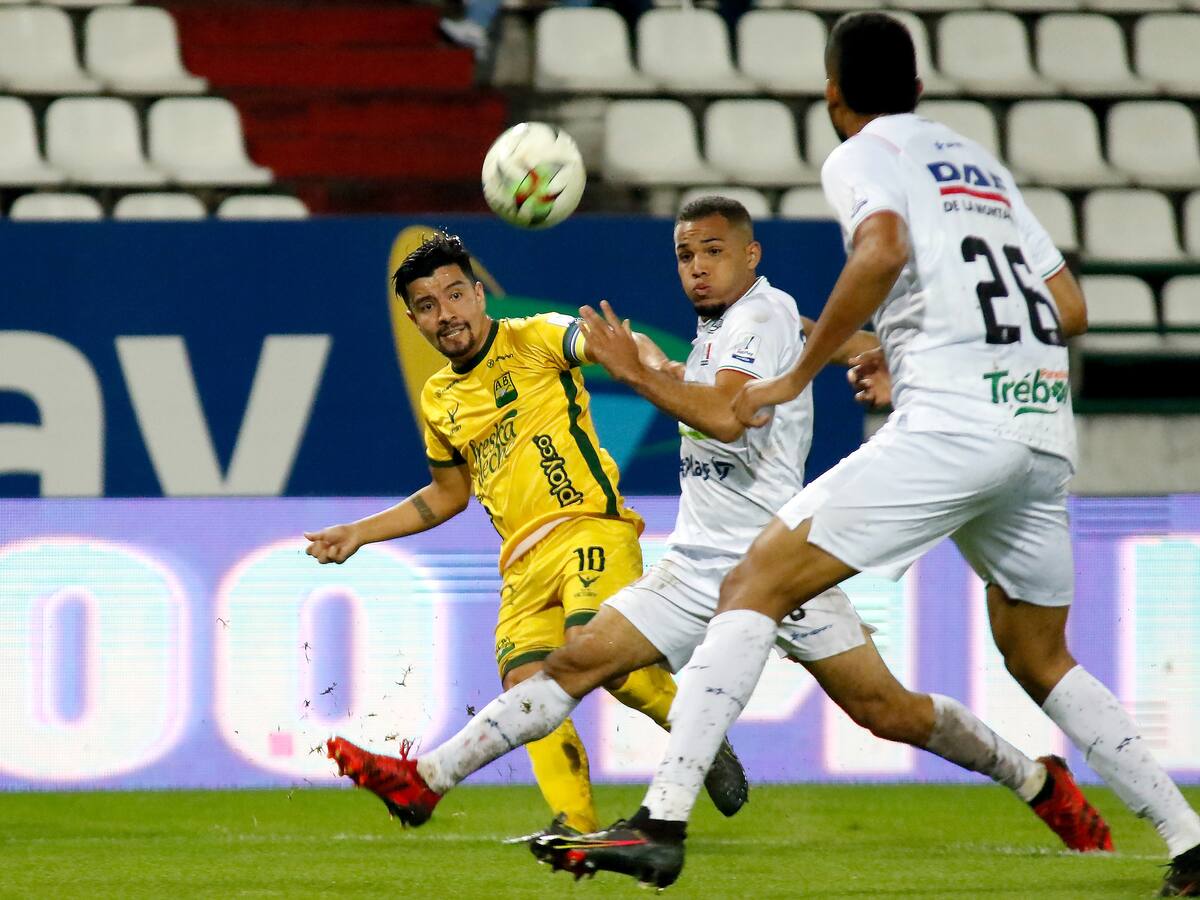 Bucaramanga no aprovechó su localía para meterse a los ocho: igualó con Once Caldas