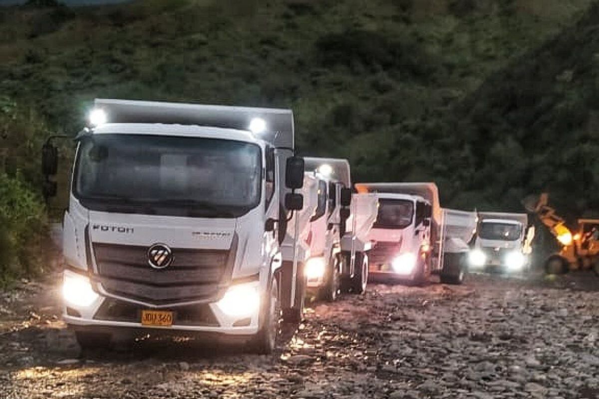 Los arreglos en la carretera se realizarán con maquinaria del Invías y la administración departamental. Foto Cortesía