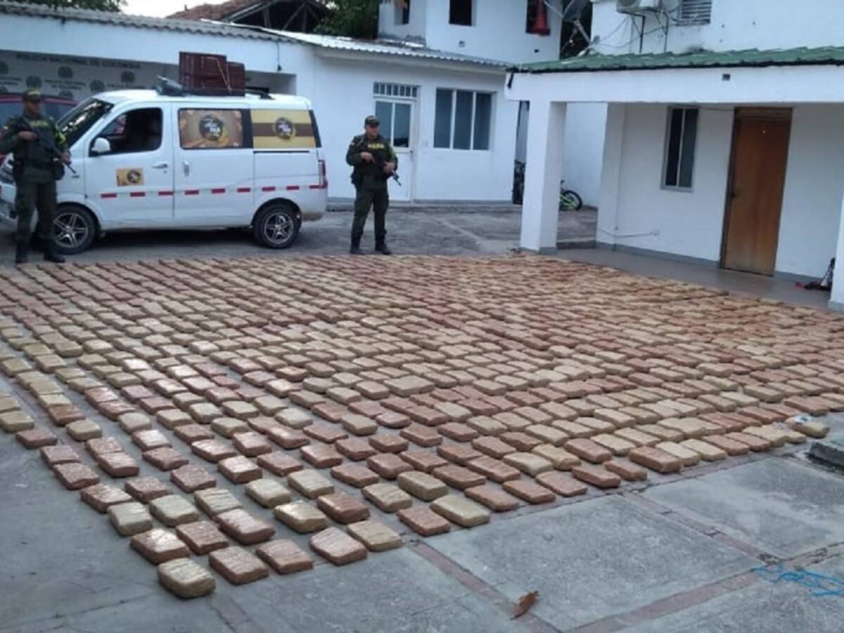 Más de media tonelada de marihuana es incautada en Tolima